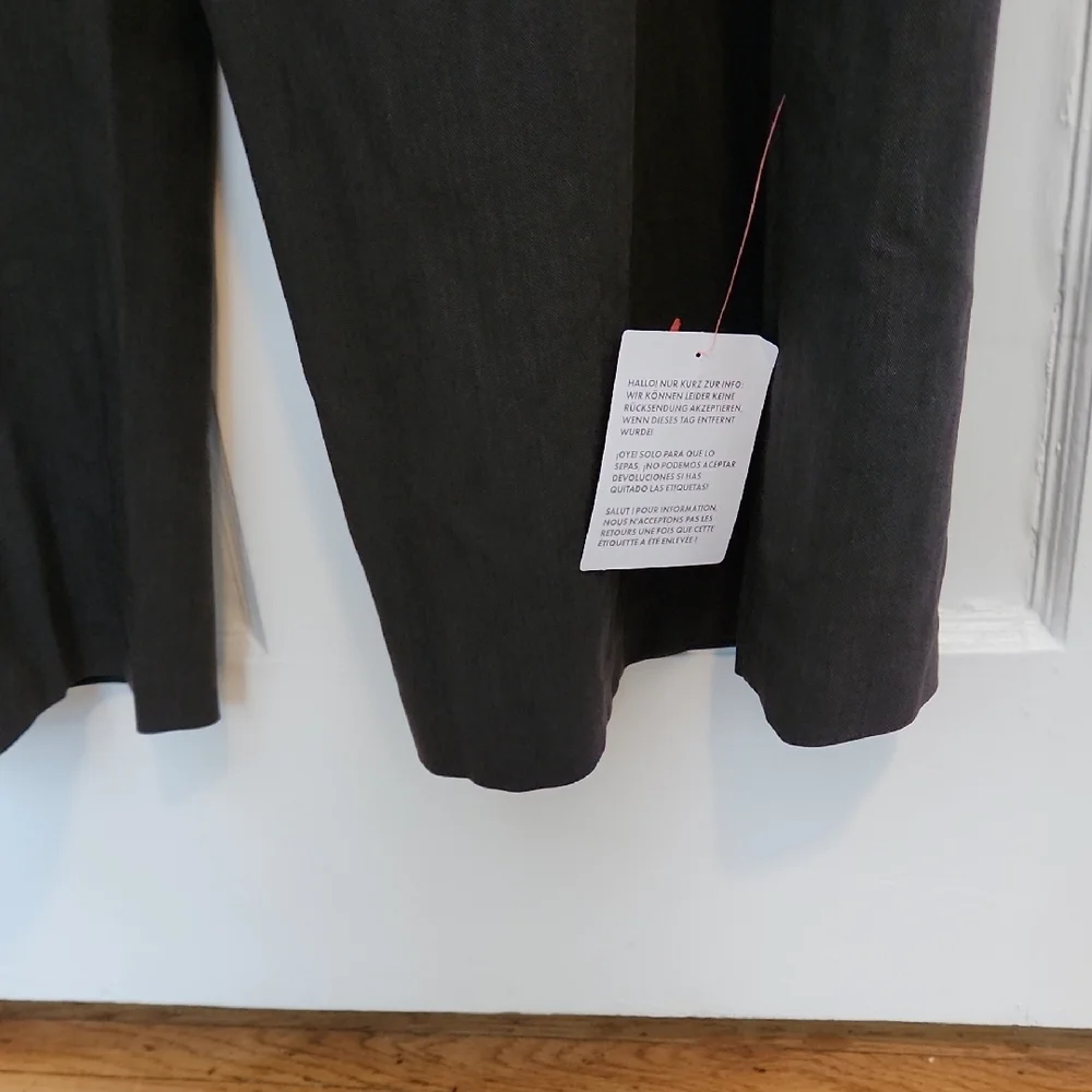 ASOS Black Wrap Trousers - Picture 4 of 8